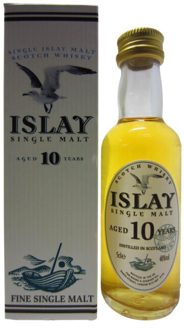 Undisclosed Islay - Islay Single Malt 10 year old Whisky Miniature