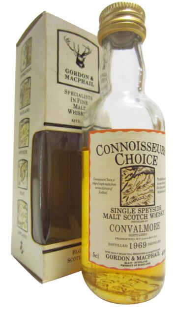 Convalmore (silent) - Connoisseurs Choice Single Malt Scotch 1969 Whisky Miniature