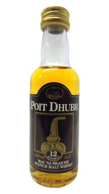 Poit Dhubh - Scotch Malt 12 year old Whisky Miniature