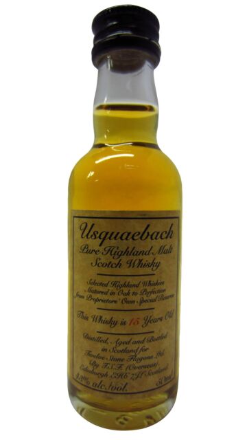 Usquaebach - Blended Scotch 15 year old Whisky Miniature