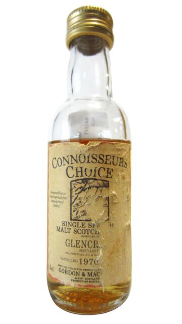 Glencraig (silent) - Connoisseurs Choice Single Malt Scotch 1970 Whisky Miniature