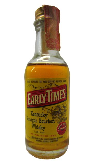 Early Times - Kentucky Straight Bourbon Whiskey Miniature
