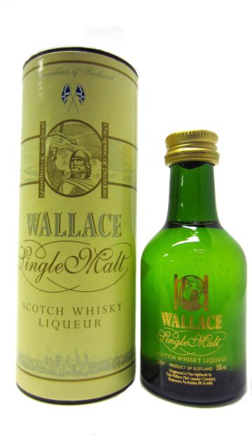 Wallace - Single Malt Scotch Whisky Liqueur Miniature