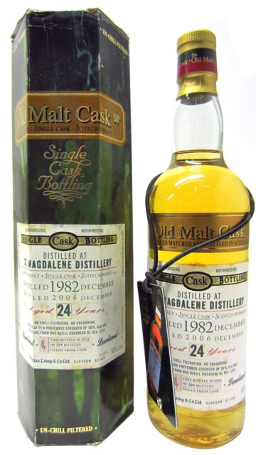 St. Magdalene (silent) - Old Malt Cask Single Malt Scotch 1982 24 year old Whisky