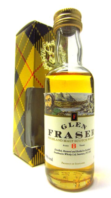 Glen Fraser - Blended Scotch 8 year old Whisky Miniature