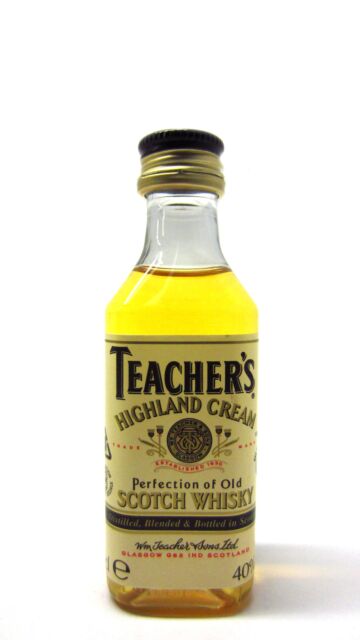 Teacher's - Highland Cream Blended Scotch Whisky Miniature (Old Bottling)