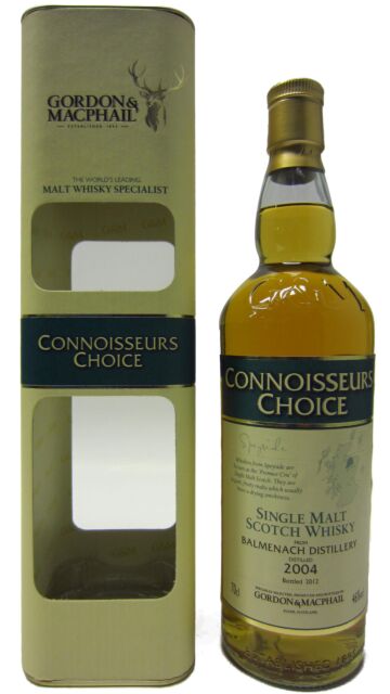 Balmenach - Connoisseurs Choice Single Malt Scotch 2004 8 year old Whisky