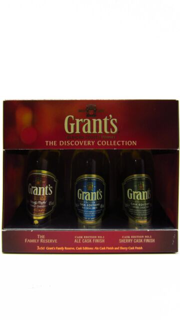 William Grant's - The Discovery Collection Whisky Miniature Gift Pack