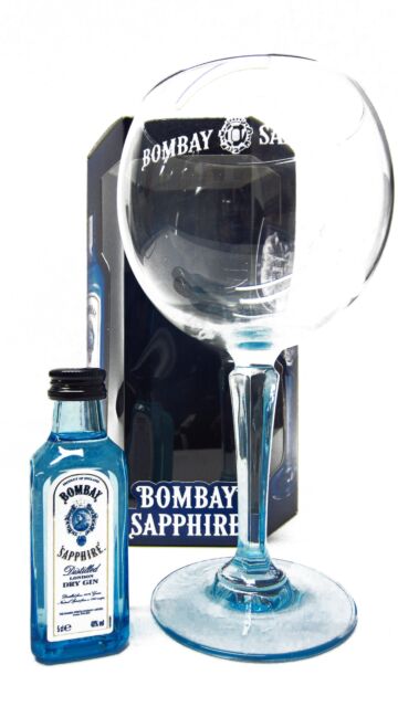 Bombay Sapphire - London Dry Gin Balloon Glass Gift Pack