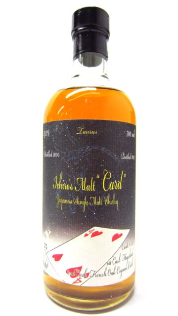 Hanyu (silent) - Ichiro's Malt - Four Of Hearts Japanese Single Malt 2000 10 year old Whisky