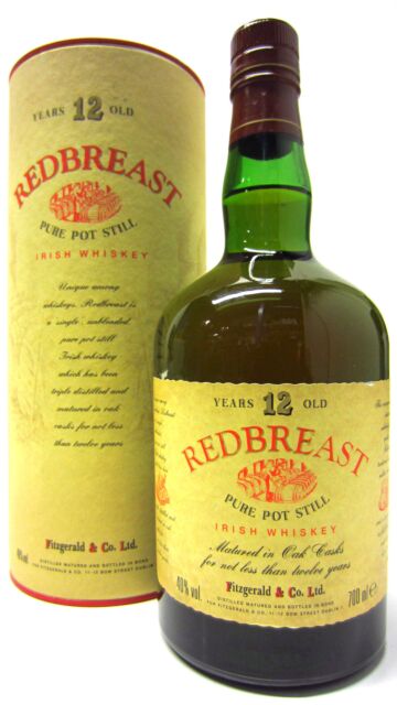 Redbreast - Pure Pot Still 12 year old Whiskey (Old Bottling)