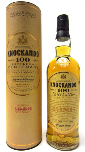 Knockando - Centenary 100 Years 1986 12 year old Whisky