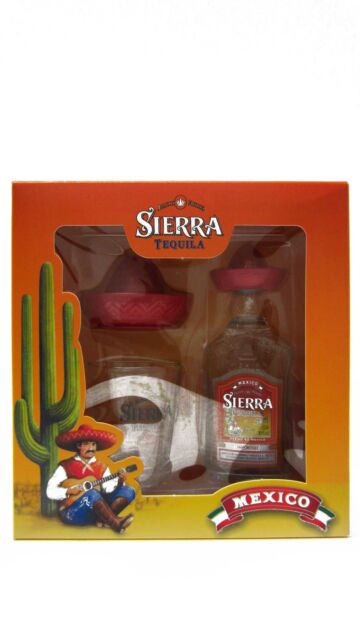 Sierra - Blanco Tequila Shot Glass Gift Pack
