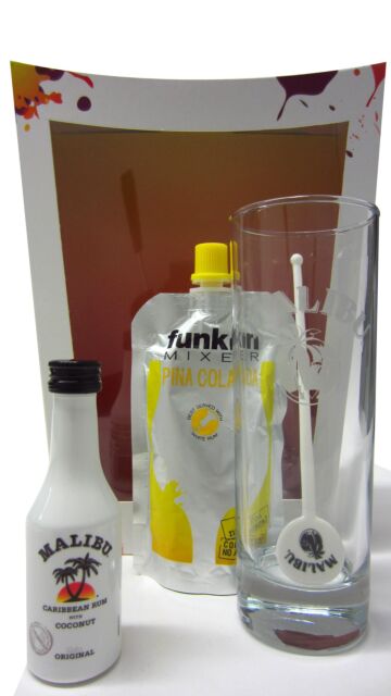 Malibu - Coconut Rum Liqueur Ultimate Cocktail Gift Pack
