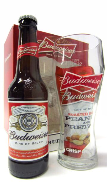 Budweiser - Original Beer Pint Glass Gift Pack