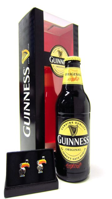 Guinness - Original Beer Cufflinks Gift Pack