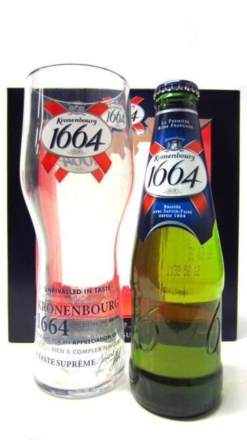 Kronenbourg - 1664 Beer Pint Glass Gift Pack
