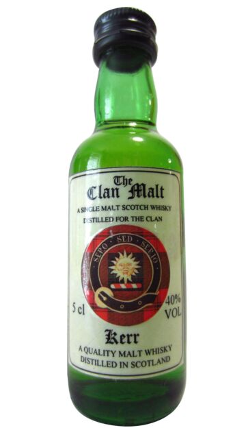 The Clan Malt - Blended Scotch Whisky Miniature