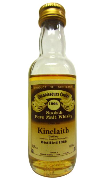 Kinclaith (silent) - Connoisseurs Choice Single Malt Scotch 1966 Whisky Miniature (Unboxed)