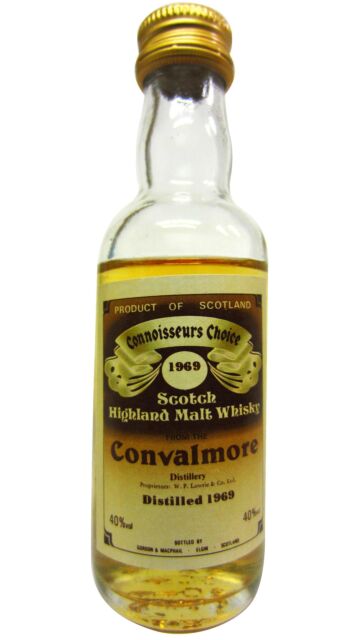 Convalmore (silent) - Connoisseurs Choice Single Malt Scotch 1969 Whisky Miniature