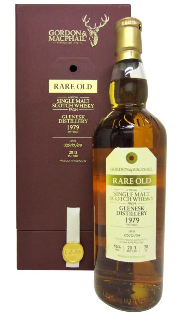 Glenesk (silent) - Gordon & MacPhail Rare Old Single Malt Scotch 1979 34 year old Whisky