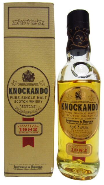 Knockando - Pure Single Malt 1982 14 year old Whisky Miniature