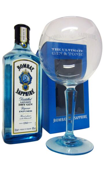 Bombay Sapphire - Original Gin Glass Pack
