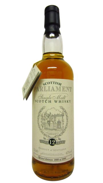 The Scottish Parliament - Limited Edition Single Malt Scotch 12 year old Whisky
