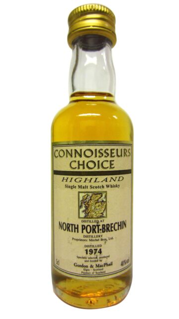 North Port (silent) - Connoisseurs Choice Single Malt Scotch 1974 Whisky Miniature