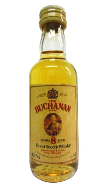Buchanan's - Finest Scotch 8 year old Whisky Miniature