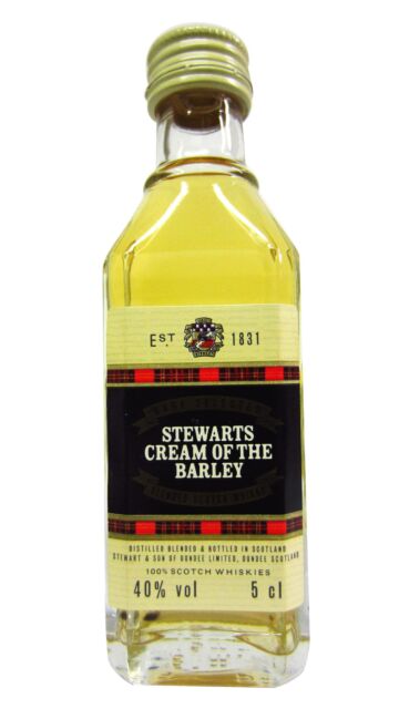 Stewarts Cream Of The Barley - Blended Scotch Whisky Miniature