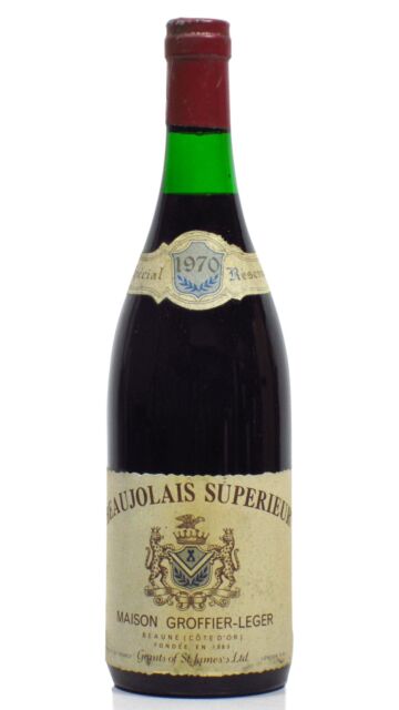 Beaujolais Superieur - Vintage 1970 Wine