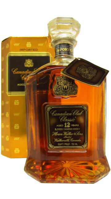 Canadian Club - Classic Blended Canadian 12 year old Whisky