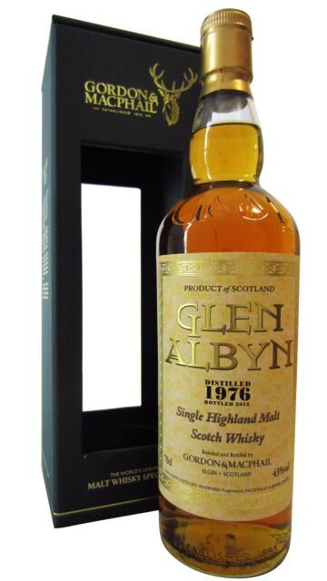 Glen Albyn (silent) - Highland Single Malt 1976 36 year old Whisky