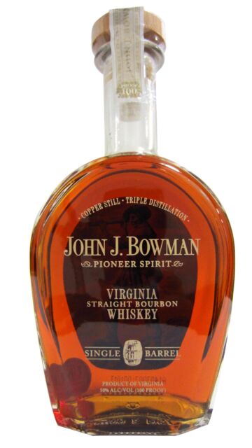 John J. Bowman - Single Barrel Bourbon Whiskey