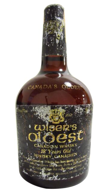 JP Wiser's - Oldest Canadian 18 year old Whisky (1950's Bottling)