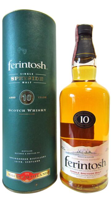 Ben Wyvis (silent) - Ferintosh Single Speyside Malt 10 year old Whisky