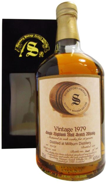 Millburn (silent) - Signatory Vintage Single Malt Scotch 1979 16 year old Whisky
