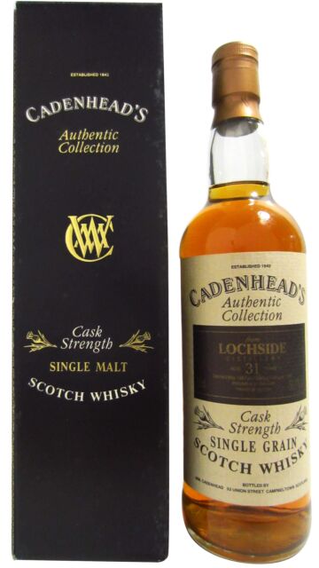 Lochside (silent) - Cadenhead's Authentic Collection Single Malt Scotch 1962 31 year old Whisky