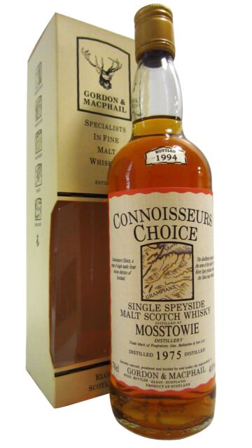 Mosstowie (Silent) - Connoisseurs Choice Single Malt Scotch 1975 19 year old Whisky