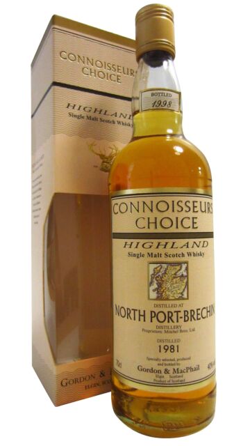 North Port (silent) - Connoisseurs Choice Single Malt Scotch 1981 17 year old Whisky