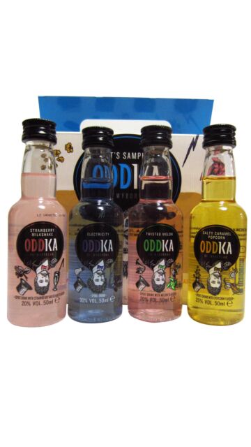 Oddka - Flavoured Vodka Miniature Gift Pack