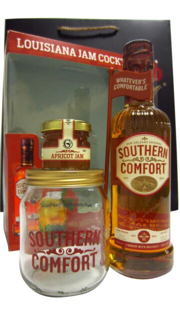 Southern Comfort - Original Whisky Liqueur Mason Jar Gift Pack