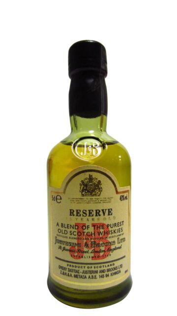 J&B - Reserve 15 year old Whisky Miniature