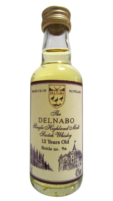 Undisclosed Highlands - The Delnabo 12 year old Whisky Miniature