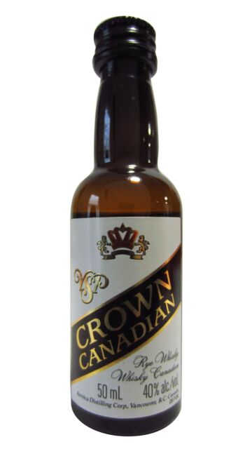 Canadian Club - Crown Canadian Rye Whisky Miniature