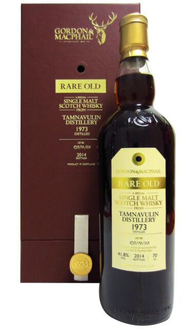 Tamnavulin - Gordon & MacPhail Rare Old Single Malt Scotch 1973 40 year old Whisky