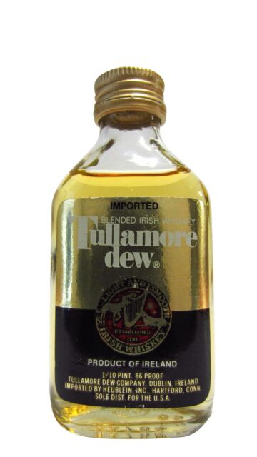 Tullamore Dew - Blended Irish Whiskey Miniature