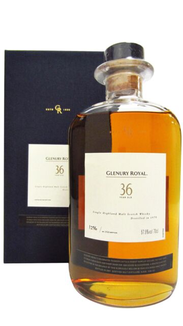 Glenury Royal (silent) - Single Highland Malt 1970 36 year old Whisky