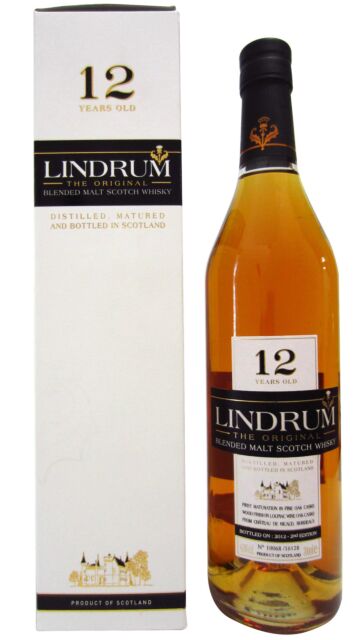 Lindrum - Blended Scotch 12 year old Whisky